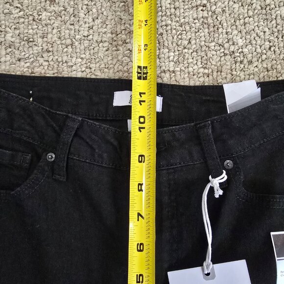 NWT Billie Women's High-Rise Black Capri Jeans Size 8 - Picture 7 of 9